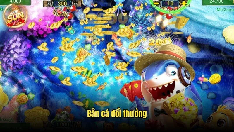 Bắn Cá Đổi Thưởng Sunwin - Kiếm Tiền Khủng Trong Đại Dương